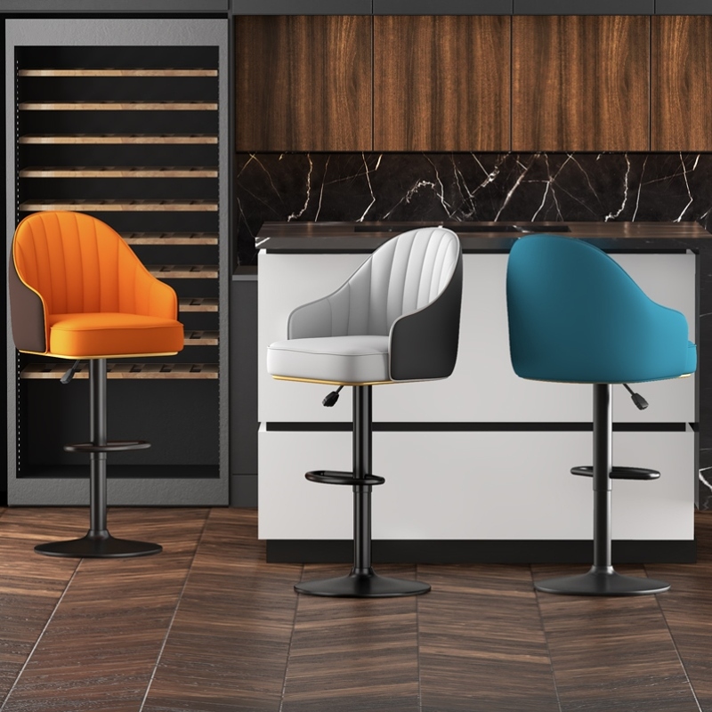 北欧轻奢高吧椅现代简约吧台椅吧台凳高脚凳吧台椅.子家用吧1