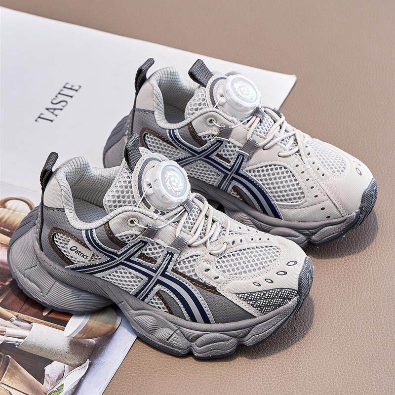 男童老爹鞋2025春秋季新款儿童运动鞋轻便跑步鞋软底学生休闲鞋潮