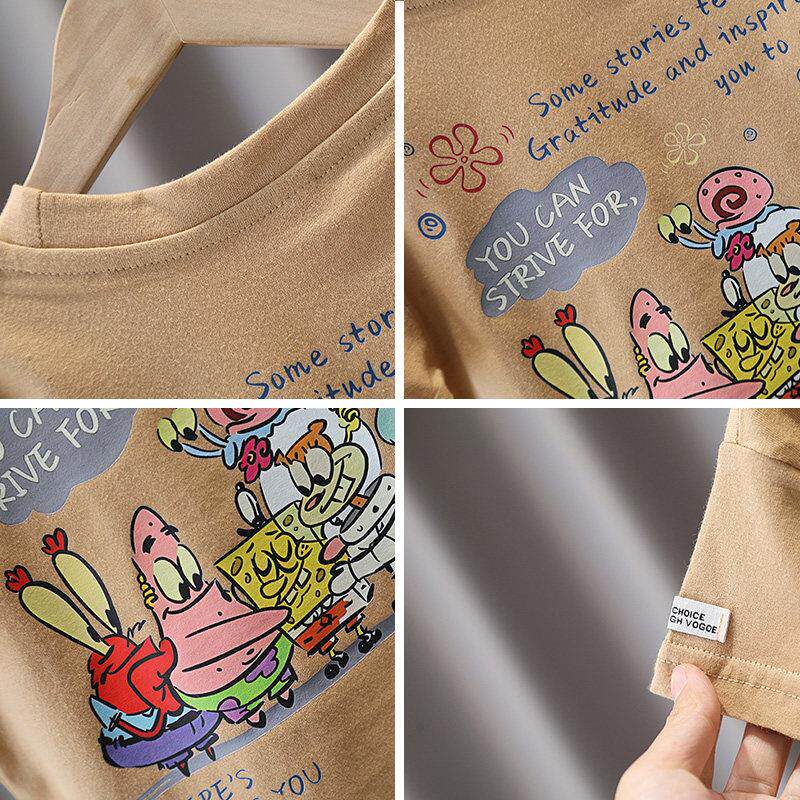 男童短袖T恤2025新款纯棉宝宝夏装小童痞帅半袖儿童夏季男孩上衣3