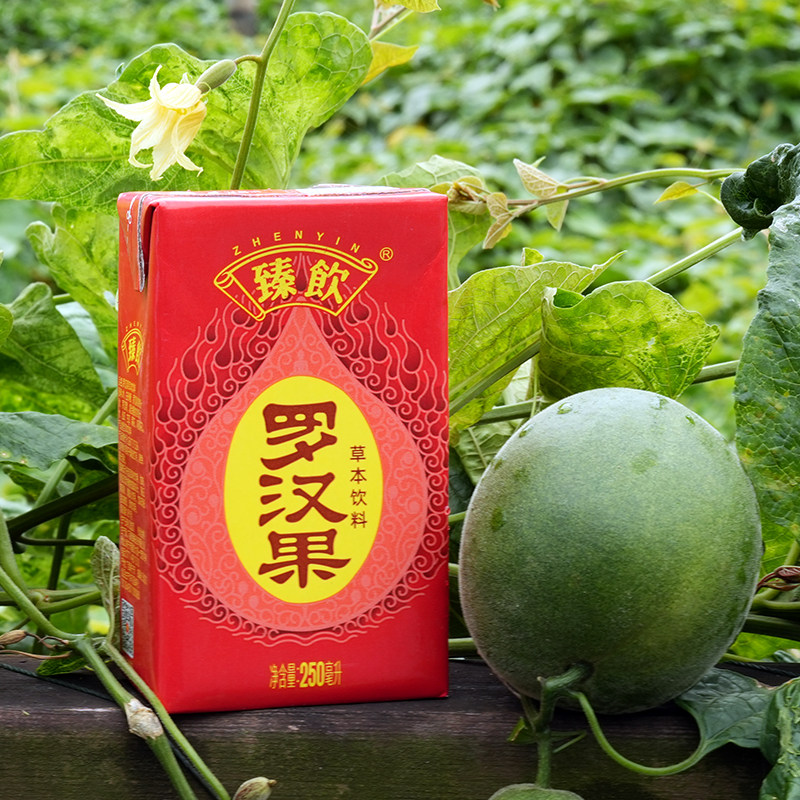 臻饮桂林罗汉果凉茶16盒装图片