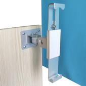 优赞平板电脑支架带锁防盗墙上壁挂铝合金ipad吊挂商用架子展会pad底座通用型