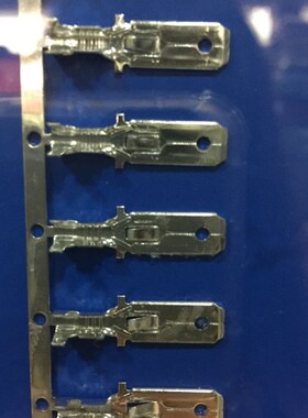 DJ621-e6.3B DJ611-6.3C车用端子插件四方插簧连带插片连绕整卷横