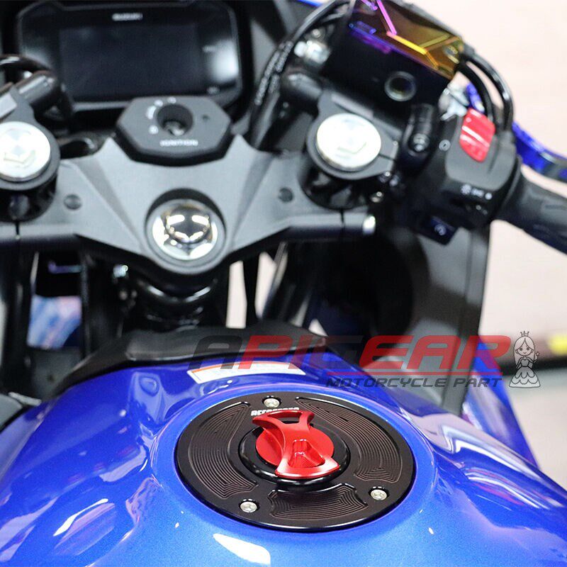 适用铃木GSX250改装油箱盖GW/DL250快拆锁油箱盖子GSX2Z50R油箱盖