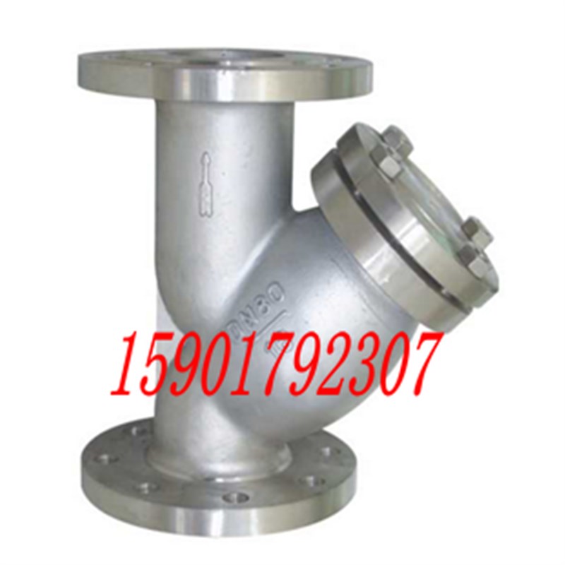 上海团园-不锈钢Y型法兰过滤器 石油化工蒸汽用GL41WR-16P DN125