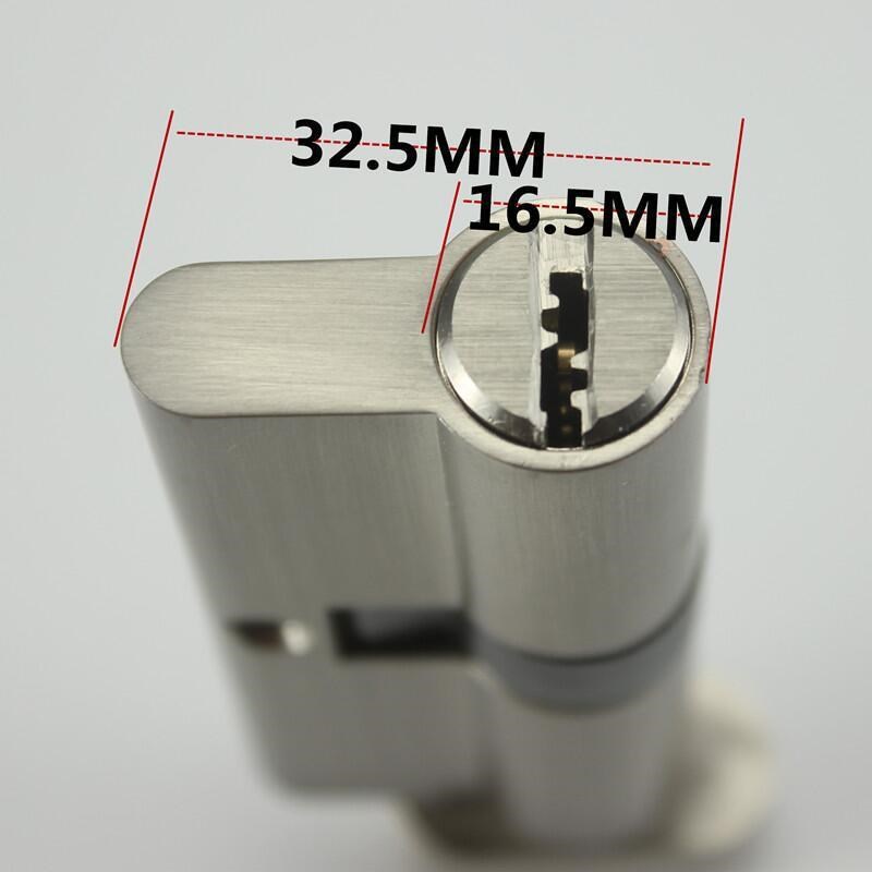 各种室内门锁芯60120锁芯大门D锁纯铜木门锁大葫芦锁芯塑钢门