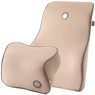 汽车头枕腰靠套装gigi记忆棉车用F颈枕靠垫P缓解驾驶疲劳开车不累