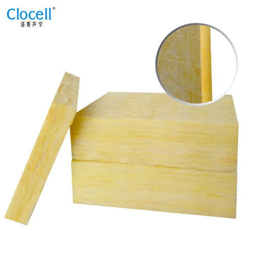 新品洛赛声学 环保隔音s棉玻璃棉墙体吊顶管道隔音降噪防火阻燃保