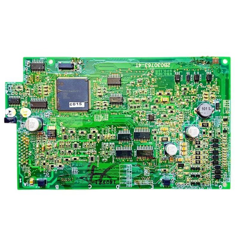 2B030763-4T日立变频器SJ300 L300P控J制板主板CPU板IL-SJ300K