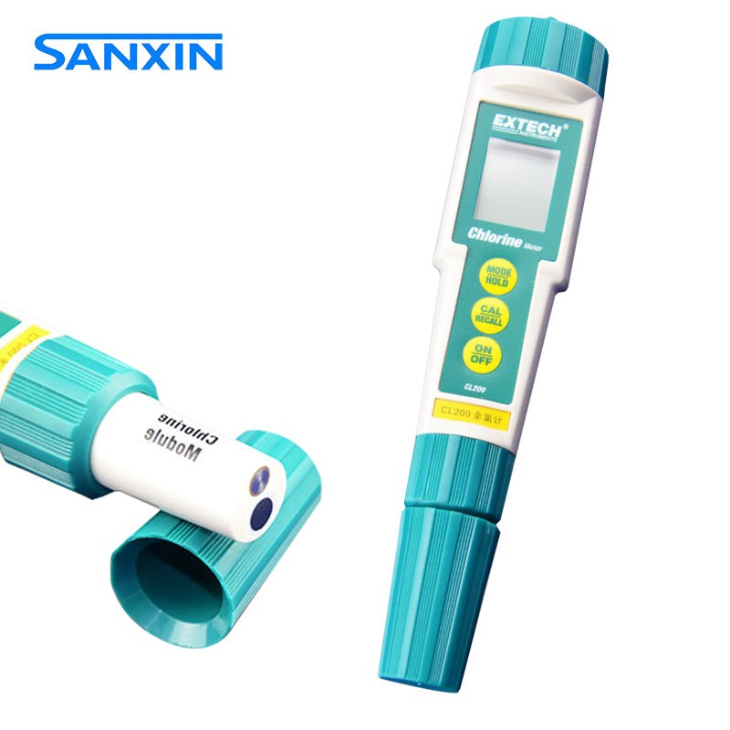 上海三信 笔式酸度计CL20u0+余氯计pH计ORP计余氯仪CL200