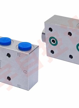 双向管式液压锁 农机油缸保压阀 A-VBPDE G1/2 A-VBPDE GX1/2 18L