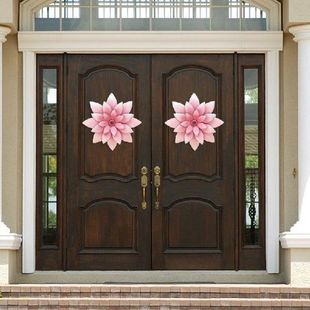 极速Metal Flower Garland Handmade MuGltiple Layers Flower Wa