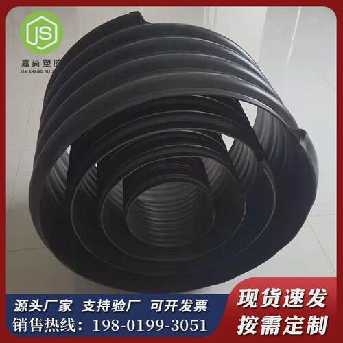 管道hdpce钢带增强管市政工程管道地下排水排污hdpe双壁波纹管