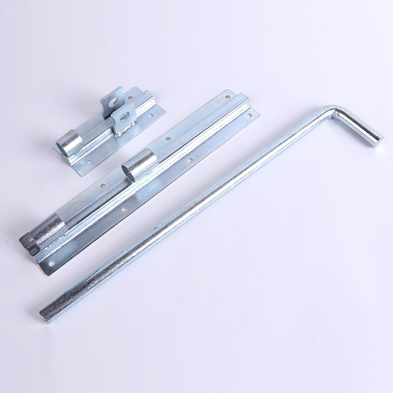 加粗加厚门插销加长门锁扣免打孔门闩防贼盗焊接大铁门.鼻子大门