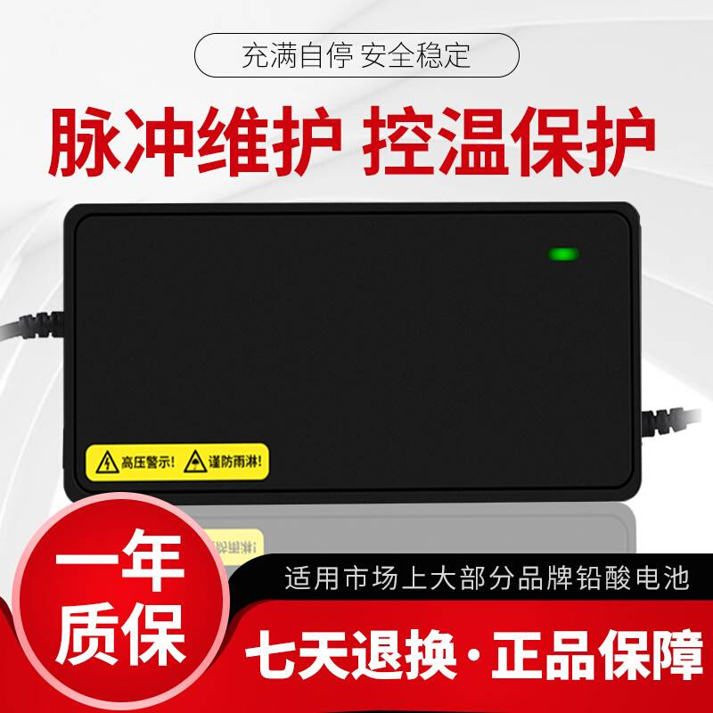 适用速派奇电动车电瓶充电器48V12AH20AH60V72V速派奇电动车