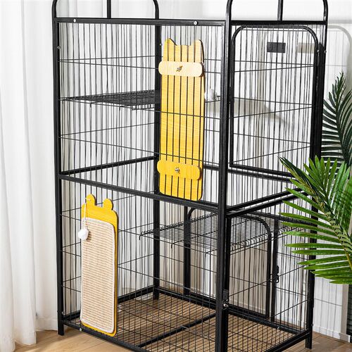 热销猫笼子专用猫抓板剑麻耐磨不掉E屑可贴墙猫抓板悬挂式猫笼磨