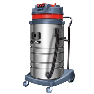 嘉美BF585-3工业吸尘器80升3000瓦强力大功率工厂V车间粉尘吸水机