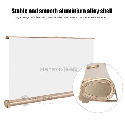 Hot Sale 20 Inch Micro Projector Screen FMoldable 169 Projec