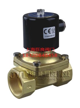 上海巨良ZCW电磁阀BZCW-q1-2-P-2P-K DN15 DN20 黄铜常开1.0MPA