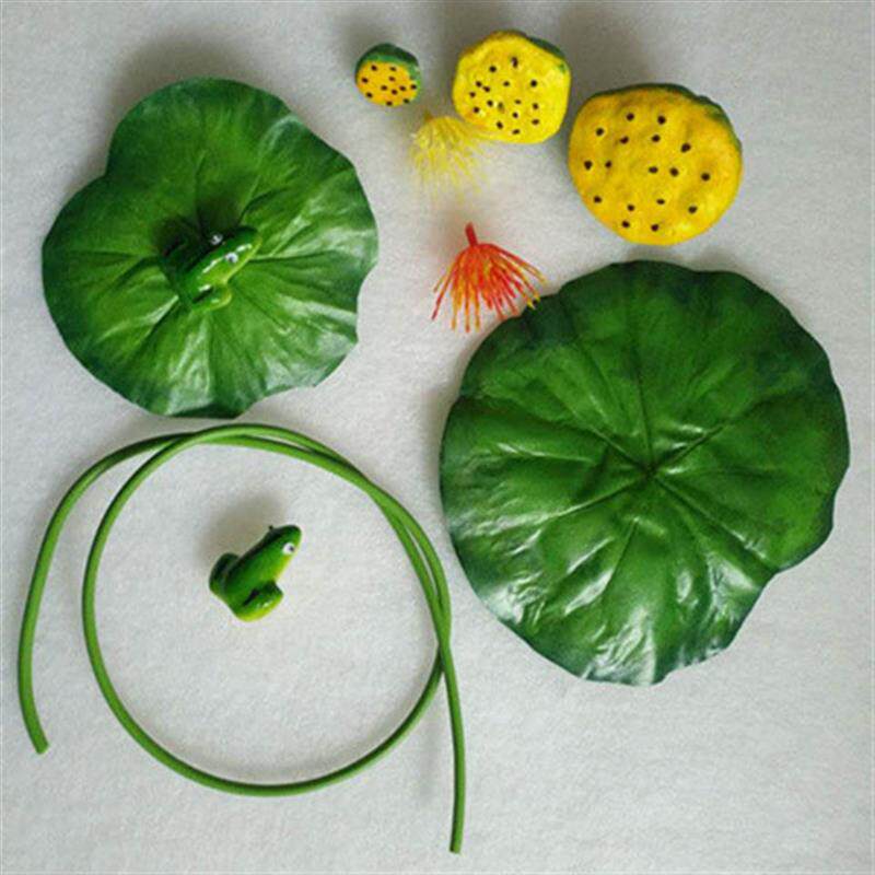 丝网花材料 荷花配件仿真荷花y叶荷花芯莲蓬荷花苞小青蛙花杆套管