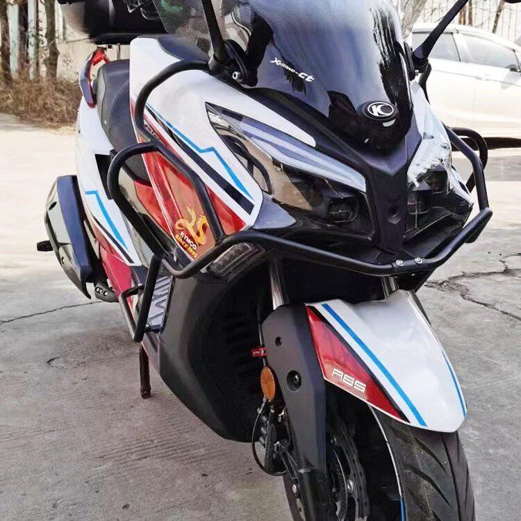 适用于光阳CT250保险杠防摔护杠304不锈钢改R装发动机保护前护杠