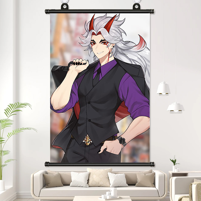 原神荒泷一斗挂画动漫海