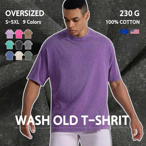 Men’s Plus Size Breathable Quick-Dry T-Shirt 5-Pack — Heav