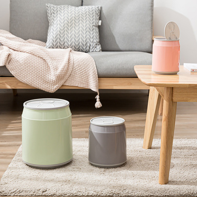 可乐垃圾桶易拉罐按压创意网红