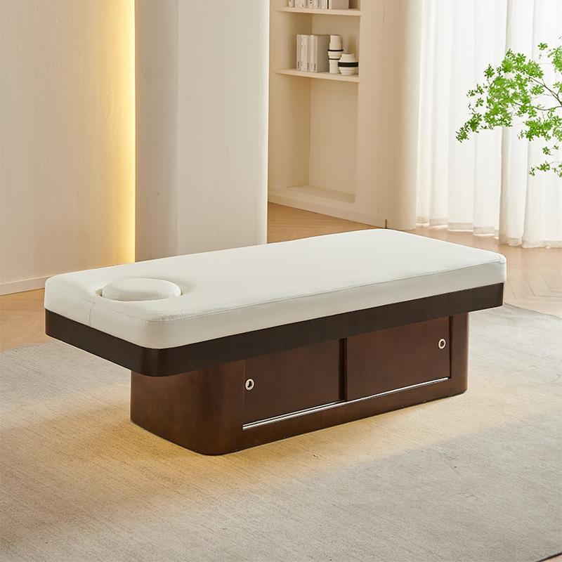 实木美容床美容院按摩床推拿床美体带氛围灯乳胶床sYpa理疗床