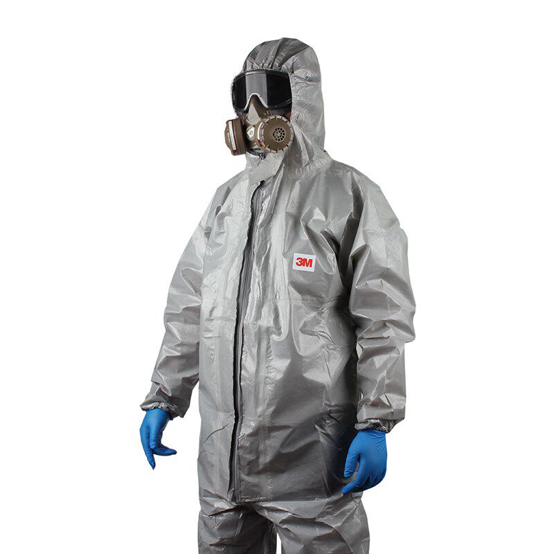 3M4570防化服耐酸碱危化品工作C服化工化学防护服防硫酸盐酸氢氟