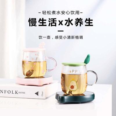 可烧开水加热恒温杯垫调温热奶器恒温55度暖暖杯养生杯子保温底座
