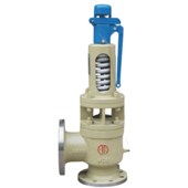 安全T阀DN25 40C铸钢法兰带散热器全启式 300 宇明A48SY