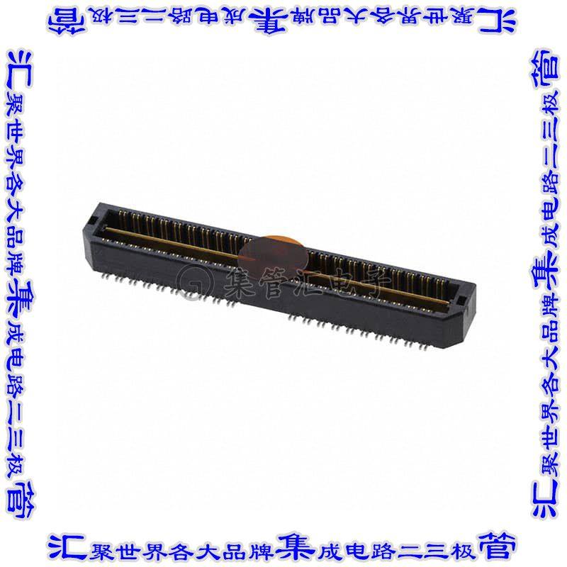 QTH-040-01-L-D-DP-A-K 板B对板连接器80POS差分对阵列公2排0.5mm