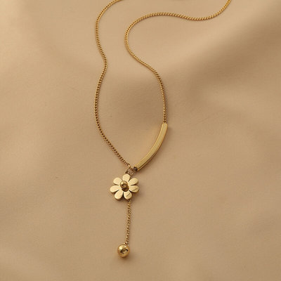 法国【设计师】Moleubak 向阳小雏菊项链女轻奢小众设计时尚颈链