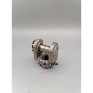 亚德客气缸附件底座薄型气缸AtCQ63Y连接件Y型U型接头M18 1.5锂电