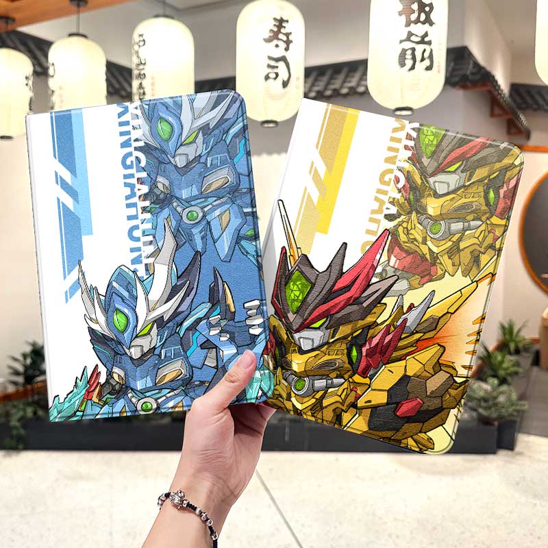 星魂将甲传华为平板matepad11保护套5s壳air12周边v8pro动漫8荣耀9m6外壳5小米7三折6pro适用7s红米kpad2024