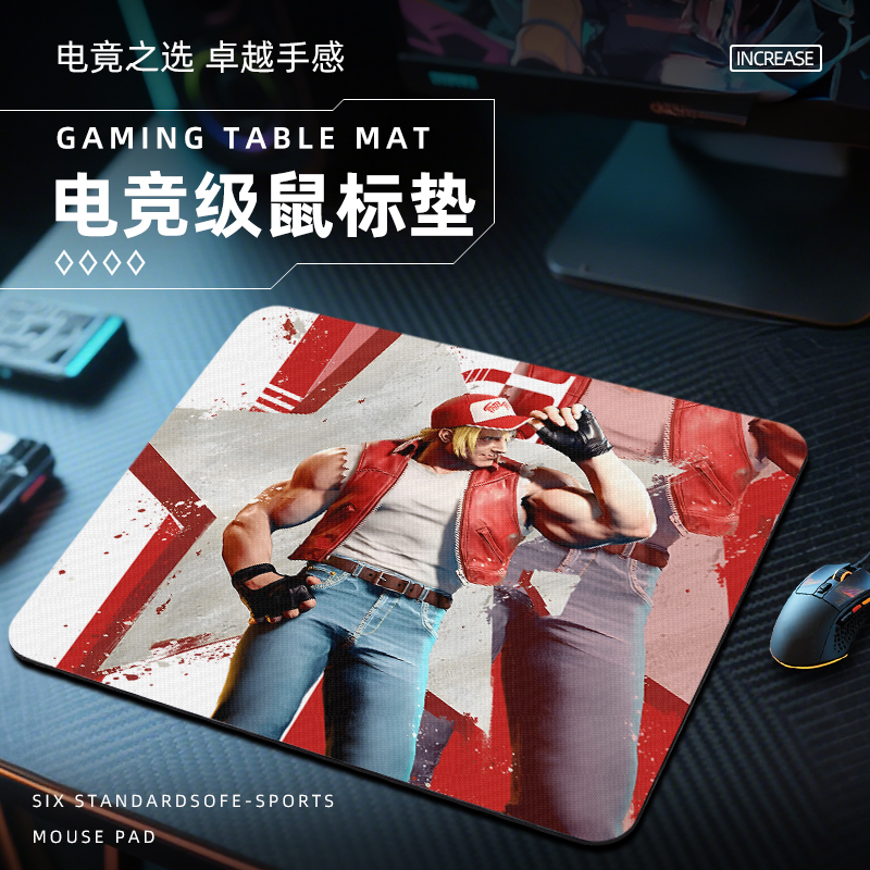 街霸6不知火舞鼠标垫电竞fps游戏专用2025新款电脑桌垫大小号炫酷