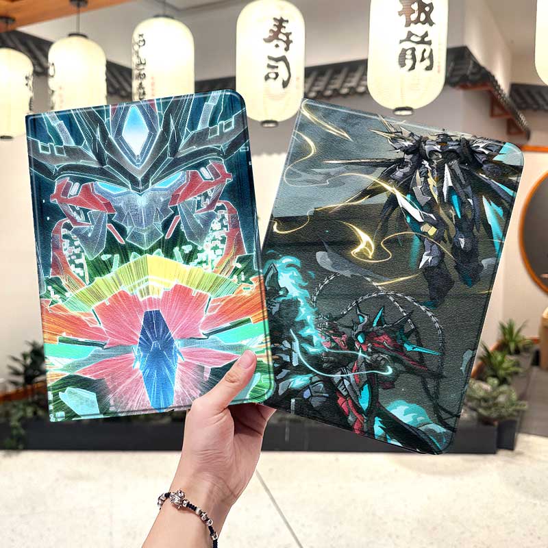 星魂将甲传华为平板matepad11保护套5s壳air12周边v8pro联名8荣耀9m6外壳5小米7三折6pro适用7s红米kpad2024