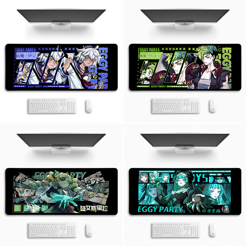 蛋仔派对水鬼伊文黑拳瓦格纳鼠标垫超大号2025新款桌垫逃出惊魂夜