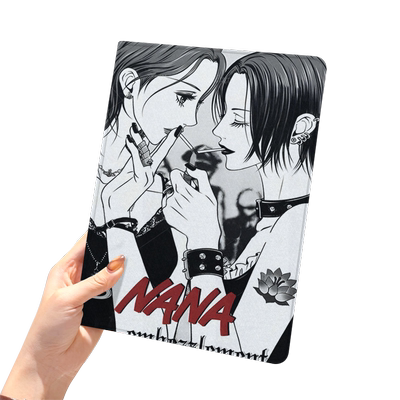 大崎娜娜NANA华为平板matepad11保护套v8pro壳m6带笔槽x8荣耀9三折8vivopadair3小米6六5pro适用6s红米se2023