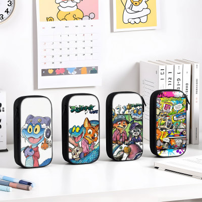 疯狂动物城2盖瑞笔袋高颜值ins风小学生铅笔盒女生2025新款超火文具袋初中生笔盒学生文具盒儿童网红爆款男孩
