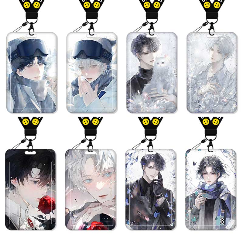 悬日周边苏洄宁一宵卡套饭卡校园卡身份证保护套公交卡学生水卡证件小卡片套工作证工牌证件套校牌挂绳二次元