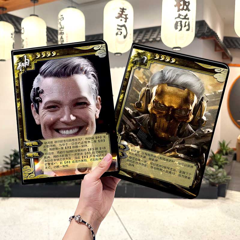 三角洲行动华为平板matepad11保护套5s壳air12搞怪v8周边pro8荣耀9抽象m6外壳5小米7三折6pro适用7s红米kpad