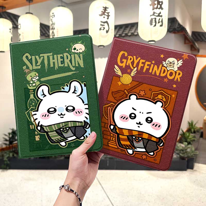 哈利波特华为平板matepad11保护套5s壳air12吉伊卡哇v8卡通pro8荣耀9女m6外壳5小米7三折6pro适用7s红米kpad