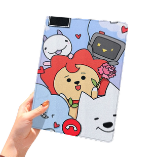 王源莱阳2020款ipad10保护套pro2018苹果mini6外套ipod9迷你4壳air5适用2平板3带笔槽十6第8代ioad三折周边九