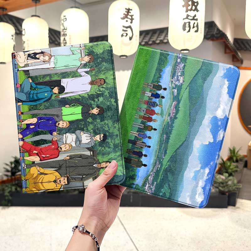 强风吹拂华为平板matepad11保护套5s壳air12动漫v8pro男生8荣耀9周边m6外壳5小米7三折6pro适用6s红米se2024