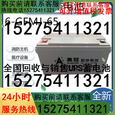 奥冠蓄电池6-CNFJ-24 12v7ah17ah24ah38ah65ah100ah150ah200ah