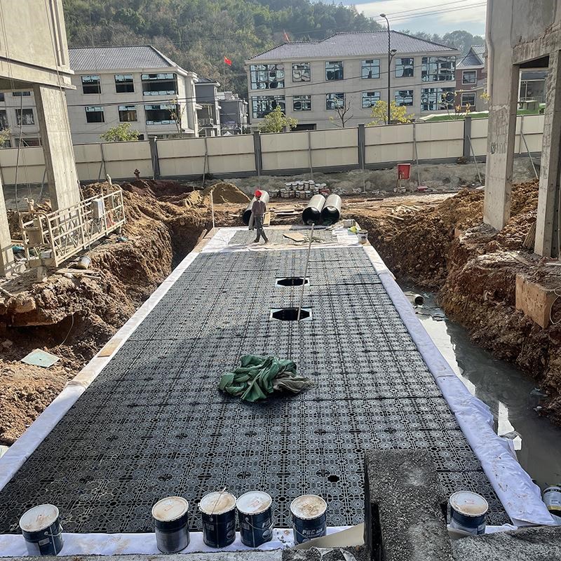 pp耐压海绵e雨水收集模块系统环保调蓄水池设备蓄水模块雨水收集