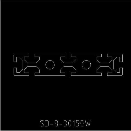 金甫工业铝型材30150 自动化w设备 框架30x150机器人支架 机械围