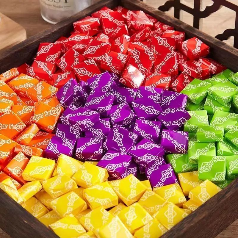 瑞士糖混合水果味老牌子怀旧糖果过年糖果喜糖休闲零食年货春节
