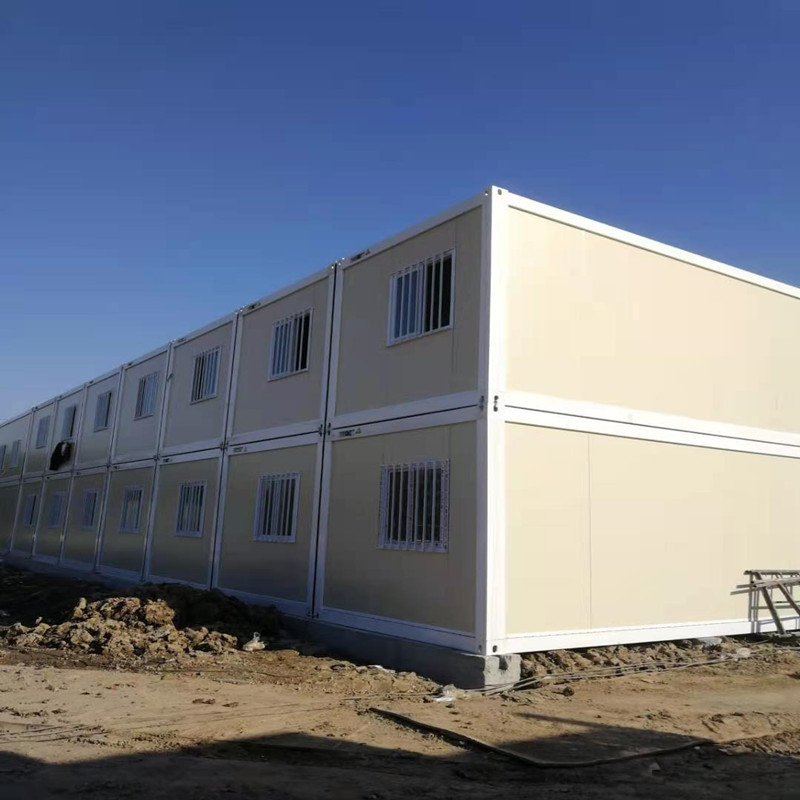 住人户外简易可移动折叠集装箱房成品宿舍移动板房模块化彩钢房